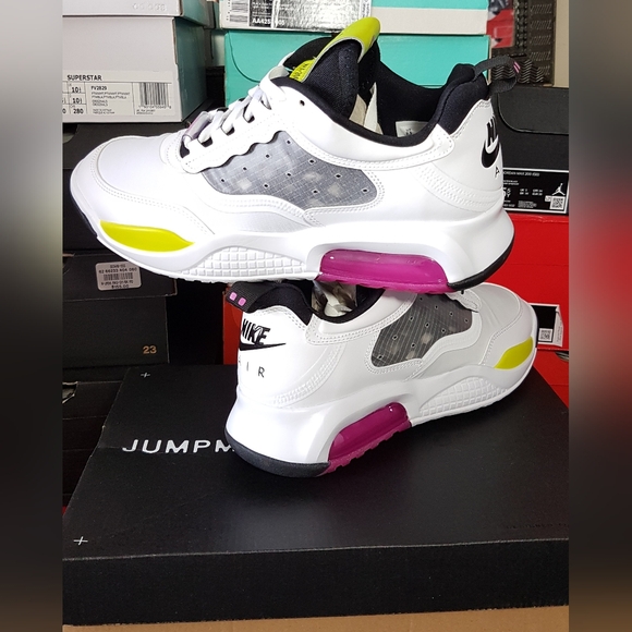 AIR JORDAN MAX 200 WHITE/FUCHSIA MEN'S US SIZE 9.5 BRAND NEW IN BOX - Picture 14 of 16